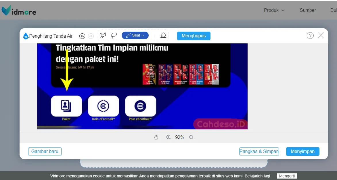 Cara Menghilangkan Coretan di Foto Tanpa Merusak Foto Online 1